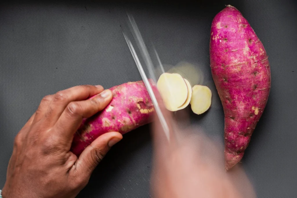 Preparar batata doce