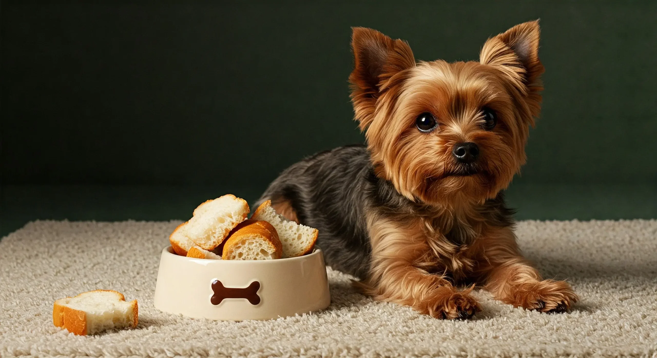 Cachorro pode comer pão