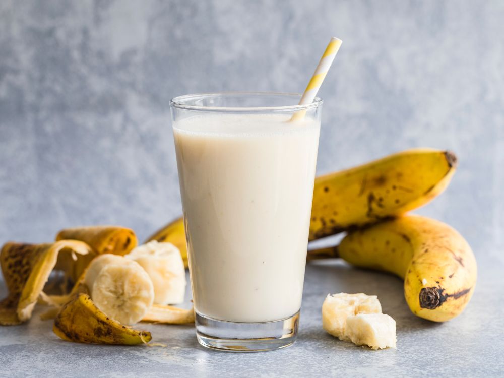 Smoothie de banana - Pode dar banana pra cachorro?