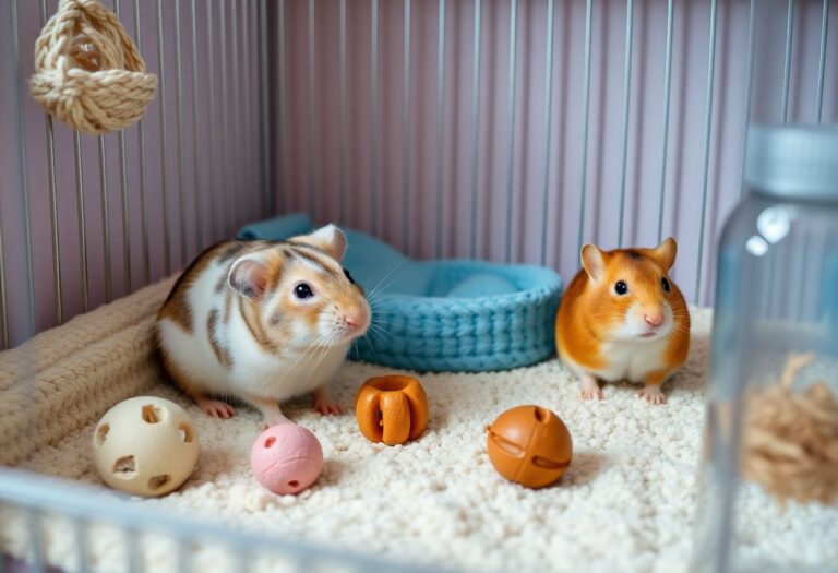 Como cuidar adequadamente de pequenos roedores idosos (gerbils e hamsters) em ambientes domésticos