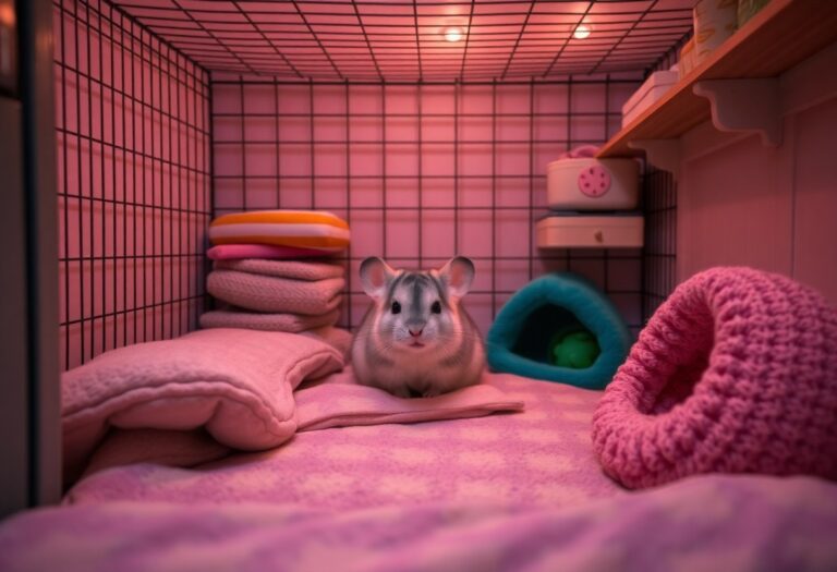 Dicas específicas para criar rotina noturna tranquila para chinchilas ansiosas em apartamentos pequenos